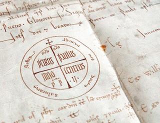 Ex commisso nobis a Deo, Bulle von Gnesen (1136, Pisa). Aus den Sammlungen des Archivs der Erzdiözese Gnesen.