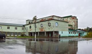 Konstruktivistischer Kulturpalast in Sjasʹstroj, Oblast Leningrad (2018)