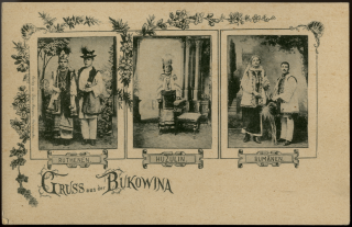 Gruss aus der Bukowina. Czernowitz: Sigmund Jäger, o.J. In: Archiv des Bukowina-Instituts