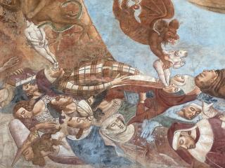 Buffalmacco, Trionfo della Morte (um 1340). Campo Santo, Pisa.