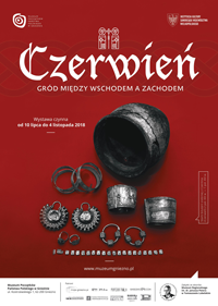 Ausstellungsplakat Cervenische Burgen (Gnesen)
