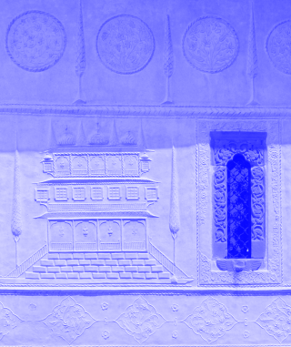 Stuckfassade der Kirche Fundenii Doamnei