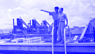 Experts on the Bhilai Steel plants, 1962 © Sputnik Images, Photo #148207