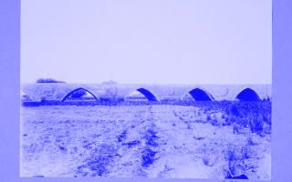 Bridge over the Abū-l Munaǧǧa chanel, which regulated the irrigation of the eastern Nile Valley. Cairo, 1260s Photo: Keppel Archibald Cameron Creswell, 1916–21, © Victoria and Albert Museum, London